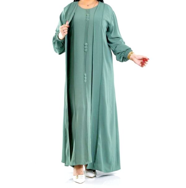Abaya Hafssa - Vert d'eau