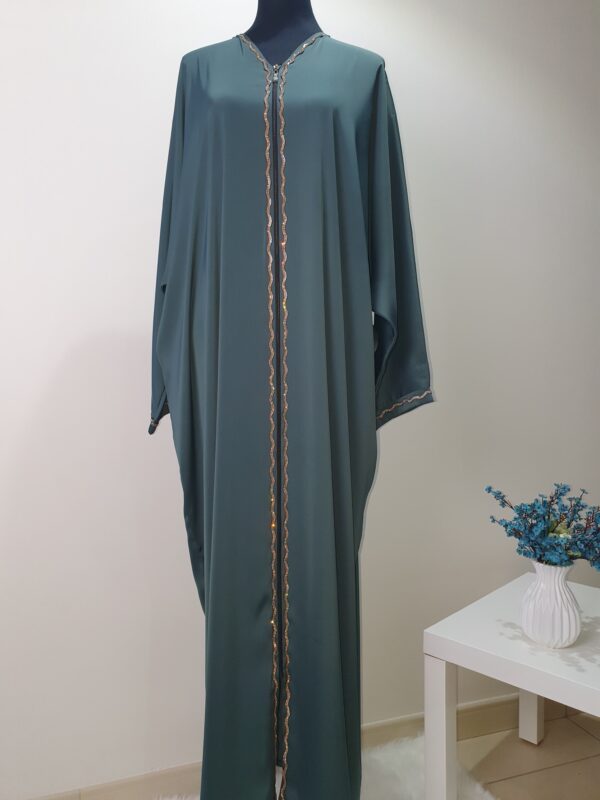 Abaya Aya - Vert Kaki